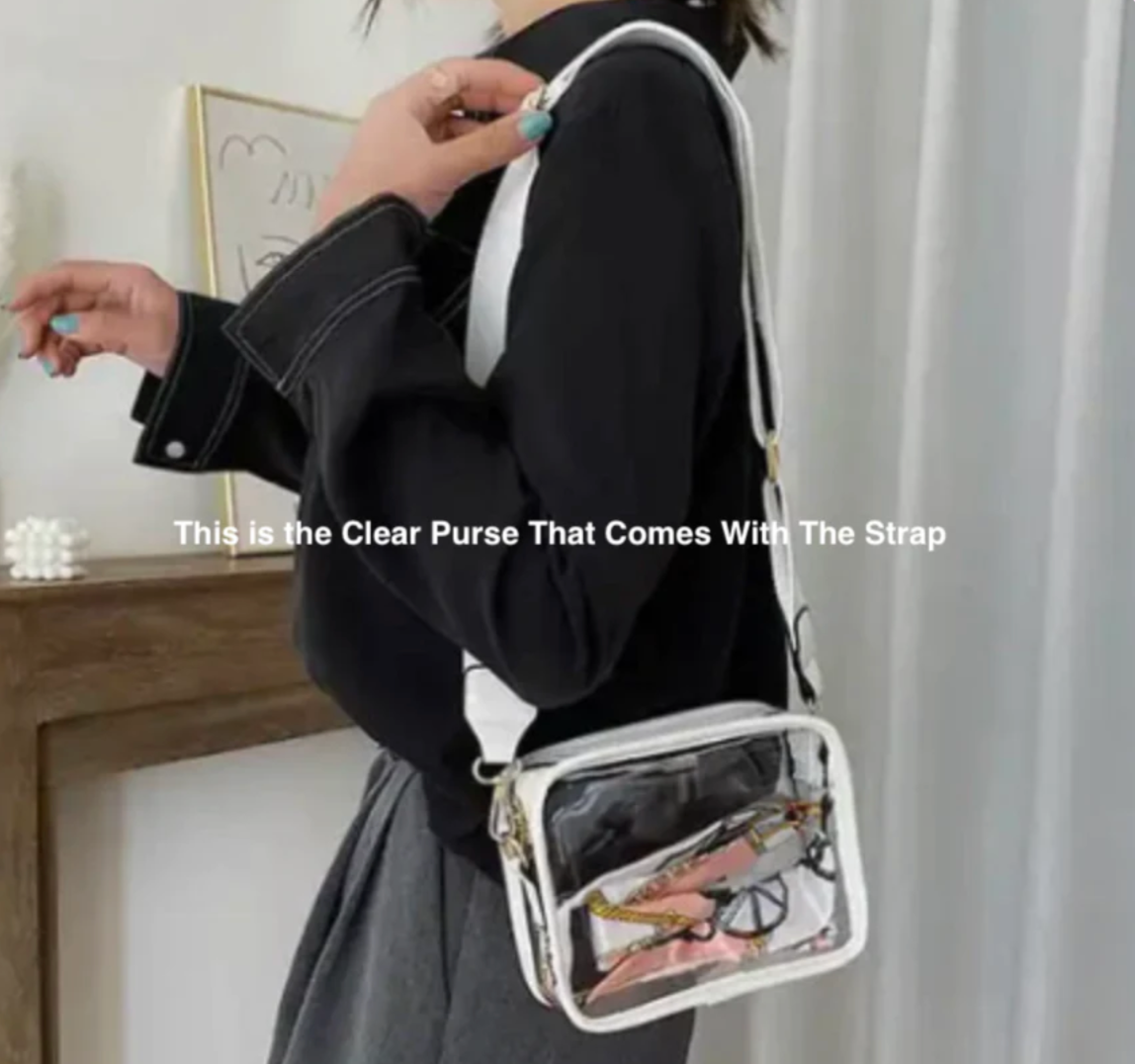 Clear stadium bag