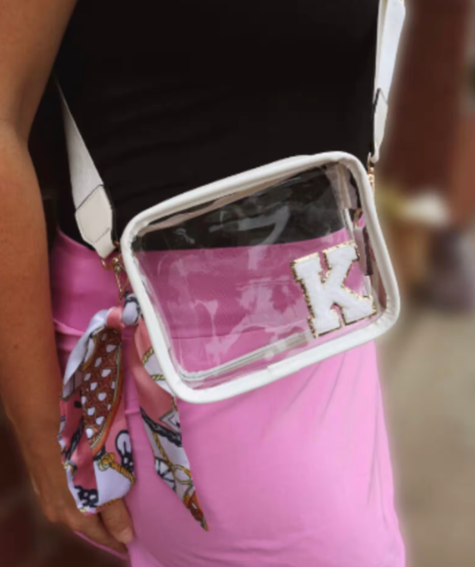 Clear Stadium Purse | Customizable Stadium Purse | Stadium Bag College Dayz Merch