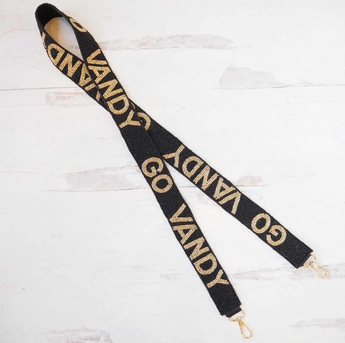 Vanderbilt beaded purse strap 