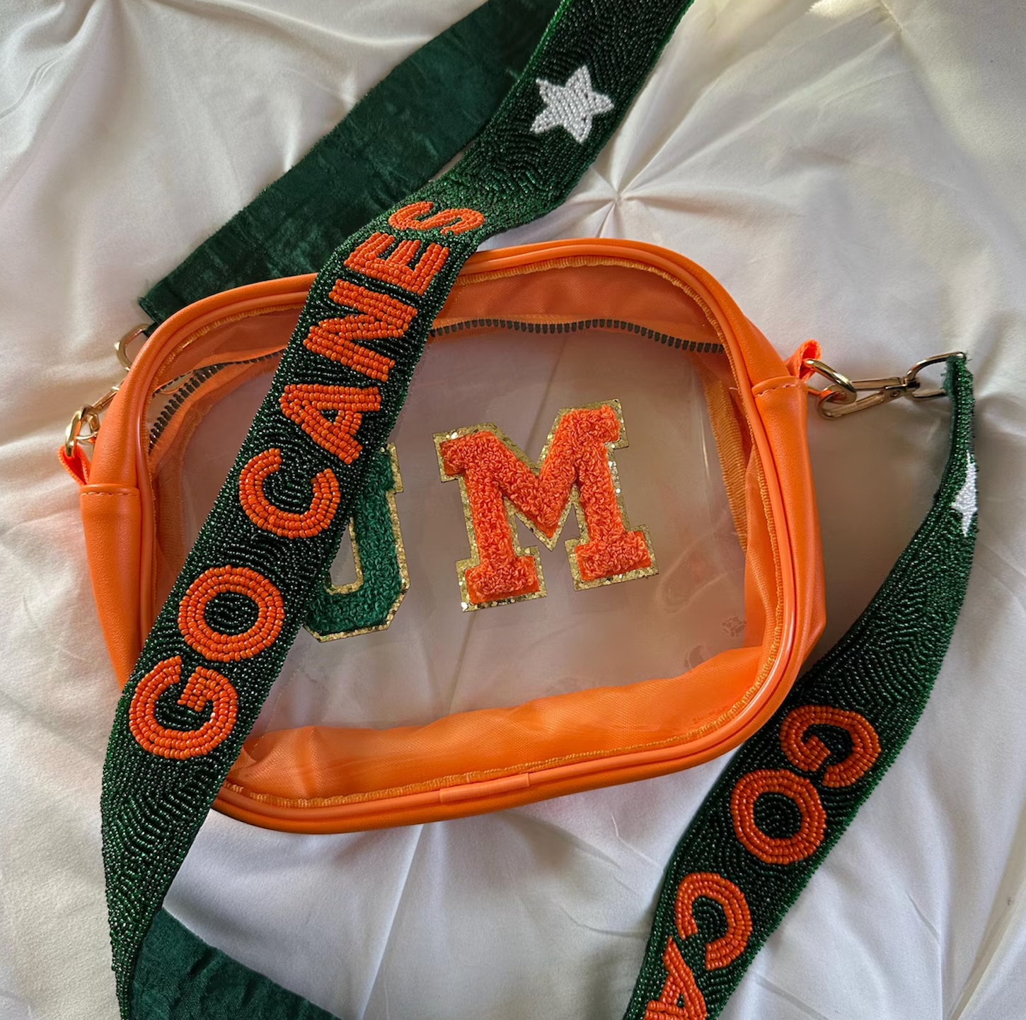 UMIAMI beaded purse strap