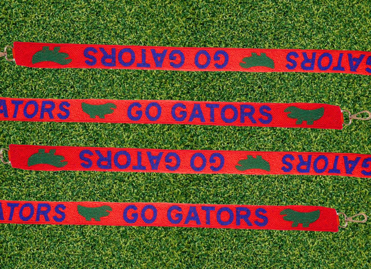 University of Florida beaded purse strap 